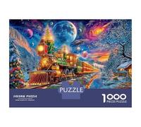 Treno Puzzle 1000 Pezzi, Jigsaw Puzzle Ad Alta Difficoltà Regali Per Adulti E Adolescenti, Home Giochi 38x26cm/1000pcs