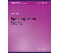 Trent Jaeger Operating System Security (Tascabile)