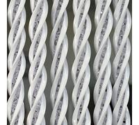 Trente Tenda anti-mosche per porta del balcone, colore bianco, 100 x 250 cm