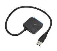 Trented Cavo Adattatore da SATA a USB 3.0 Plug And Play File Backup Adattatore unità USB SATA Adattatore da USB a SATA Ad Alta velocità per SSD HDD da 3,5 Pollici da 2,5 Pollici