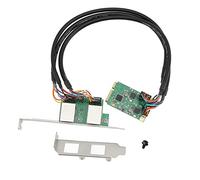 Trented Scheda Gigabit Ethernet Mini PCIE, Interfaccia RJ45 LED Che Indica la Lampada Scheda Gigabit Ethernet per la Casa