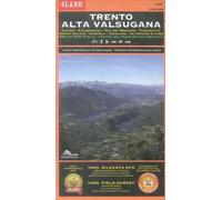 Trento Alta Valsugana. Levico, Caldonazzo, Val dei Mocheni, Panarotta,... 500 km MTB trails, Ippovia del Trentino occidentale. Carta topografica di precisione 1:25.000 n. 143