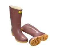 Trento Stivale ginocchio con carro armato in gomma naturale Marrone Taglia 40