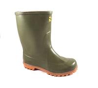 Trento Stivali Gomma Verdi Bassi Tronchetto