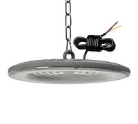 treoir 150W Faretto LED UFO, 18000LM LED Industriale Faretto 6500K Bianco Freddo Lampada da Officina, IP65 Impermeabile Interni Industriale LED Lampada LED UFO per Magazzini Garage Fabbrica