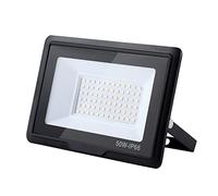 treoir Faretto LED da Esterno 50W, 5000LM Superright Faro Led Esterno, IP66 Impermeabile 6000K Bianco Freddo Faretti Led Esterno per Giardino, Garage, Cortile, Terrazza (50W)