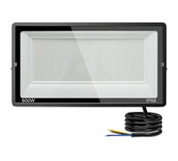 Treoir Faretto LED da Esterno 600W 60000LM, 6000K Bianco Freddo IP66 Impermeabile per Giardino, Garage, Parcheggio