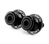 TREONK M10×1.5mm Supporti Cavalletto Alluminio Coppia di Nottolini Alza Moto -Supporti per Forcellone Posteriore per Norden 901 norden901 NORDEN 901 2022-2023