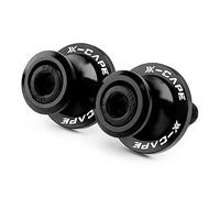 TREONK Supporti per Forcellone Posteriore - M10 Supporti Cavalletto Alluminio Coppia di Nottolini Alza Moto per Moto Morini XCape X-Cape 650 X Cape 650X 2022 2023 2024