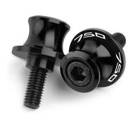 TREONK Supporti per Forcellone Posteriore - M10 Supporti Cavalletto Alluminio Coppia di Nottolini Alza Moto per Kawa&&saki Z750 Z 750 2007-2017(Non adatto per Z750 2018-2024)