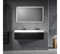 treos 902 mobile con doppio lavabo, 1 scomparto estraibile, 902.05.1256, 902 [Mobili da Bagno > Mobili con Doppio Lavabo]
