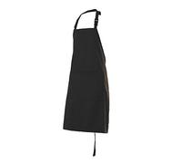 TREPAT Velilla/C/TU-Grembiule con tasca, tute con bretelle (salopettes) e moderno), Nero, TREPAT/C0/TU