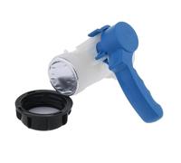 TREPMEUN Adattatore di Scarico for valvola a Farfalla for Serbatoio IBC DN40, Diametro Interno 62 mm/2,44 Pollici