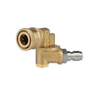 TREPMEUN for la Pulizia dell'ugello di spruzzo dell'idropulitrice in Aree Difficili da Raggiungere, Attacco rapido Girevole a 360 Gradi, connettore di Pulizia(5th Gear Angle)