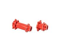 TREPMEUN for Set di mozzi in Alluminio RC-AWD for PRO-Moto-MX for 1/4 Losi-MX Moto RC Aggiornamenti Parte(Rood)