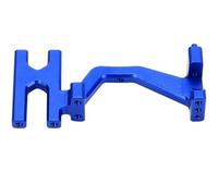 TREPMEUN Supporto servo sterzo in Lega di Alluminio for 1/10 for Losi for Ba-JA for Auto RC Rey Parte aggiornata(Navy Blue)