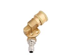 TREPMEUN Ugello con Giunto Mobile for idropulitrice ad Alta Pressione - Ugello Rotante Regolabile a 5 velocità con Attacco rapido da 1/4 for Lavaggio Auto e Pulizia a Pressione