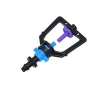 TREPMEUN Ugello for irrigazione a Goccia, ugello for irrigazione a rifrazione, ugello for atomizzazione di Serre, irrigazione da Giardino, 100 Pezzi(Barbed Connector)