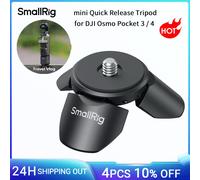 Treppiede a Sgancio Rapido SmallRig Mini per DJI Osmo Pocket 3 / 4, Supporto Magnetico, Portatile per Pocket 4/3 Action 6/5Pro, per Insta360