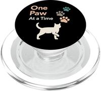 Treppiede a tre zampe per gatti, con supporto a forma di cuore, resilienza PopSockets PopGrip per MagSafe