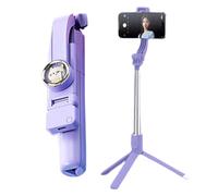 Treppiede bastone Selfie estensibile bastone Selfie | Treppiede bastone Selfie con telecomando per la Che Attrae con Disegno di Gatto Cartone animato per Video