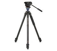 Treppiede Benro A2573FS4PRO testa video altezza 177 cm 4 kg alluminio