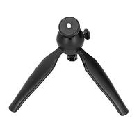 Treppiede Compatto, Supporto per Telefono, Accessorio Video per Fotografi Che Viaggiano per Selfie all'aperto (BLACK)