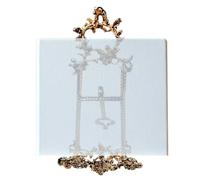 Treppiede con cavalletto - Stile XVIII secolo | Portatarga in, espositore decorativo di ispirazione antica per famiglia, amici, foyer, camera da, mensola del, ufficio, studio, sogg