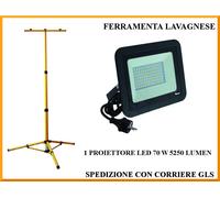 Treppiede con fari a led da 3750,5250 oppure 7500 lumen in kit selezionabile [EEK: Conforme]