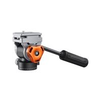 Treppiede con testa fluida video da 11 libbre/5 kg. Teste for telecamera stabili e lisce come la seta