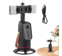 Treppiede con tracciamento automatico del viso - Base girevole a 360 gradi | Supporto che segue i tuoi movimenti | per Vlogging, fotografia, registrazione video, videochiamate, creatori
