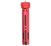 Treppiede da 1/4 di pollice Resistente alla corrosione Comodo supporto per treppiede portatile Viaggio robusto e durevole per i video di YouTube Libera la tua mano a casa(red)