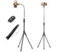 Treppiede da 67" per iPhone con collo d'oca regolabile