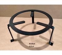 Treppiede da camino in ferro - Sottopentola circolare