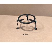 Treppiede da camino in ferro - Sottopentola circolare