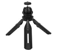 Treppiede da Tavolo, Foro per Vite da 1/4 Pollici 2 Sezioni Mini Treppiede Retrattile in Plastica Mini Treppiede da Viaggio con Testa a Sfera Regolabile a 360 Gradi per Telefono