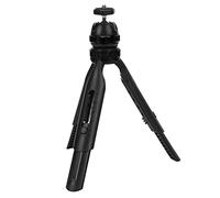 Treppiede da Tavolo, Mini Treppiede Foro per Vite da 1/4 Pollici 2 Sezioni Mini Treppiede Retrattile in Plastica Mini Treppiede per Fotocamera con Testa a Sfera Regolabile a 360