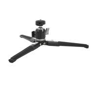 Treppiede da Tavolo per Fotocamera, Treppiede e Bastone per Selfie 2 in 1, Testa a Sfera Girevole a 360 Gradi, Viti Universali da 1/4 di Pollice per Proiettori di Telefoni con