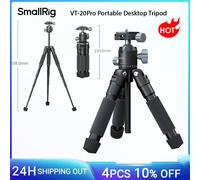 Treppiede da tavolo portatile SmallRig VT-20 Pro con morsetto per telefono con testa video per fotografia, videoografia, streaming live -5470