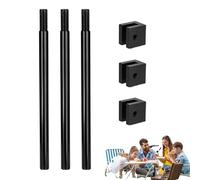 Treppiede di Cottura per Fuoco da Campo - Treppiede da Cucina Regolabile | Treppiede da Esterno Vista, Supporto per griglia da Fuoco da Campo, Facile da riporre e Rimovibile, Regolabile in