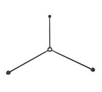 Treppiede di misurazione pieghevole a pavimento con guida a pavimento Stazione totale perfetta per misurazioni stabili e accurate della stazione totale