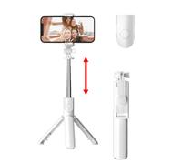 Treppiede estensibile per asta per selfie - Supporto treppiede per telefono cellulare con telecomando senza fili, supporto per telefono telecomandato senza fili per casa, viaggi e video