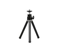 Treppiede For Proiettore, Compatibile Con HY, HY300 PRO+, HY310, HY320 MINI | Supporto portatile in lega di alluminio, ruotabile a 360° con altezza regolabile(Black)