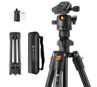 Treppiede Fotocamera e Smartphone 163cm K&F CONCEPT Treppiede in Alluminio da
