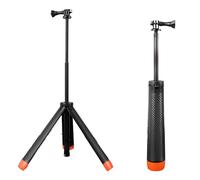 Treppiede galleggiante per selfie 4 in 1 per Action 5 Pro 4 3 per X4 X3 Ace Pro 2, come estensione impermeabile monopiede con impugnatura galleggiante, altezza regolabile da 9,25 a 57 cm