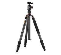 Treppiede Genesis Base C3 + sfera BH-34 Kit (arancione) | Treppiede per fotocamera 4 sezioni carico max 15 kg trasformabile in monopiede