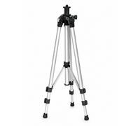 Treppiede in alluminio per livella laser universale a cremagliera vite 5/8" piat