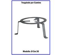 Treppiede in Ferro Circolare per Camino Fuoco Treppiedi Tondo in Varie Misure