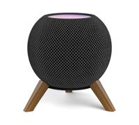 Treppiede in legno di base Adatto per Homepod Mini altoparlante Desktop di legno del basamento Anti-slip Staffa di raffreddamento Accessori per altoparlanti