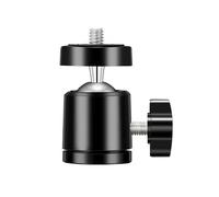 Treppiede in metallo girevole a 360 gradi testa rotonda per versatilità Fotografia e video Esigenze Attrezzature video MultiAngle Fotografia Mount